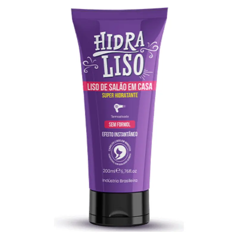 Hidraliso – Tratamento Capilar de Realinhamento e Hidratação com Ativos Naturais, 250ml